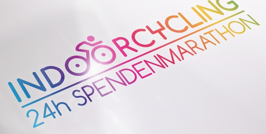 Logodesign, Indoorcycling Spendenmarathon